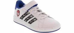 Athletics & Sneakers|ADIDAS Grand Court Spiderman Youth Boys’ (11-3) Athletic Shoe White