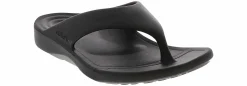 Flip Flops|AETREX Maui Orthotic Flips Men’s Sandal Black