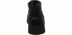 Short Boots & Booties|Wide-Width Boots|APRES Akari Women's Wide-Width Platform Boot Black