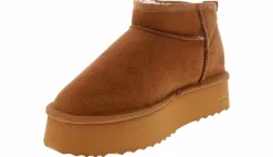 Wide-Width Boots|APRES Akari Women's Wide-Width Platform Boot Brown