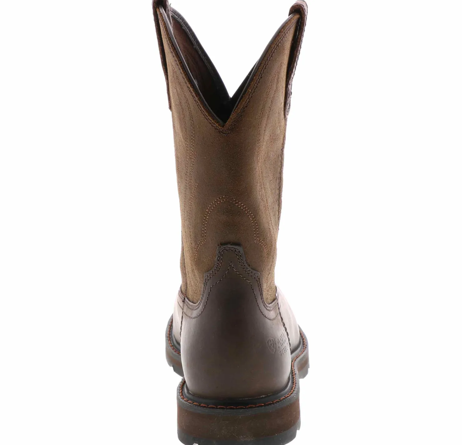 Safety Toe Boots|Slip Resistant|ARIAT Groundbreaker Men's Safety Toe Boot Brown
