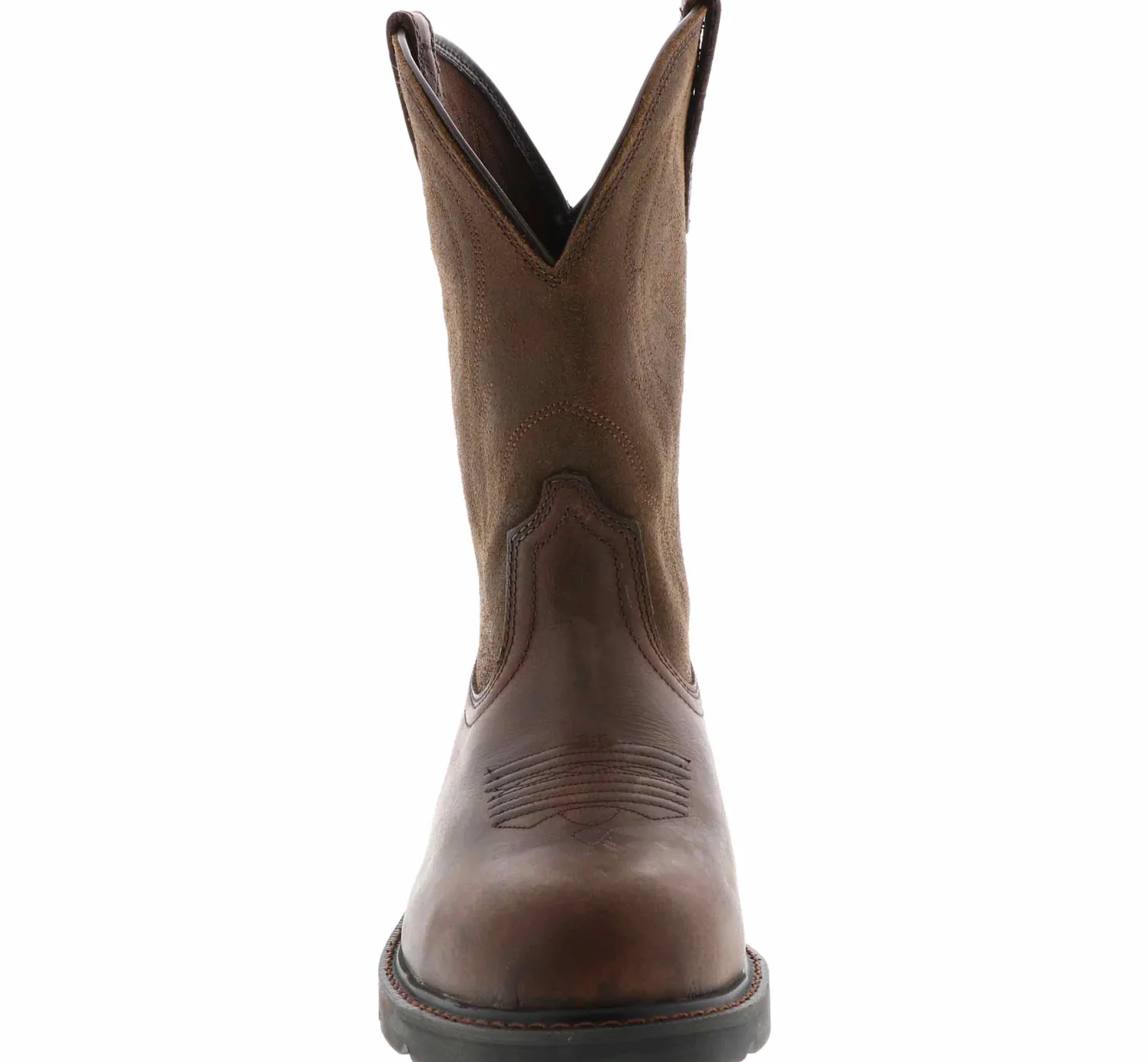 Safety Toe Boots|Slip Resistant|ARIAT Groundbreaker Men's Safety Toe Boot Brown