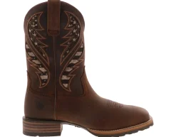 Western Boots|ARIAT Hybrid Venttek Men’s Western Boot Brown