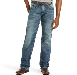 Bottoms|ARIAT M4 Low Rise Coltrane Men's Boot Cut Jean Blue