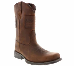 Western Boots|ARIAT Rambler Patriot Men's Western Boot Brown