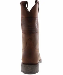 Western Boots|ARIAT Rambler Patriot Men's Western Boot Brown