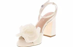 Heeled Sandals|Special Occasion|BAMBOO Nider Women's Fashion Heel White