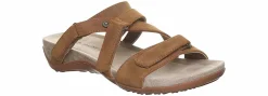 Wedge & Platform Sandals|BEARPAW Acacia Women's Wedge Sandal Brown