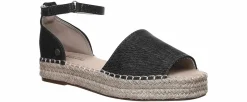 Comfort Sandals|Flat Sandals|BEARPAW Affogato Women’s Sandal Black