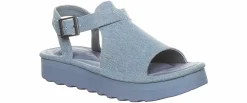 Comfort Sandals|Wedge & Platform Sandals|BEARPAW Ascend Women’s Flatform Sandal Blue