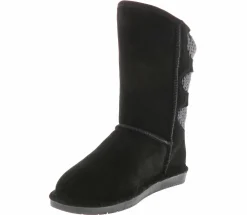 Wide-Width Boots|Tall Boots|BEARPAW Boshie Women's Wide Width Boot Black