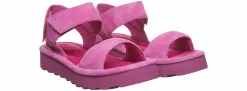 Comfort Sandals|Wedge & Platform Sandals|BEARPAW Crest Women’s Flatform Sandal Pink