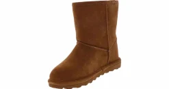 Boots|BEARPAW Elle Youth Hickory Girls’ (13-7) Comfort Boot Brown