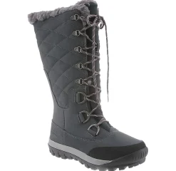Winter Boots|Tall Boots|BEARPAW Isabella Charcoal Women’s Tall Boot Grey