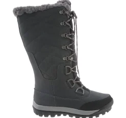 Winter Boots|Tall Boots|BEARPAW Isabella Charcoal Women’s Tall Boot Grey