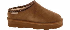 Comfort Shoes|Slip-On|BEARPAW Martis Hickory Platform Women’s Fashion Slipper Brown