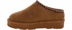 Comfort Shoes|Slip-On|BEARPAW Martis Hickory Platform Women’s Fashion Slipper Brown