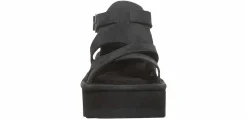 Comfort Sandals|Flat Sandals|BEARPAW Pinnacle Women’s Platform Sandal Black