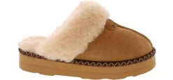 Flat|Comfort Shoes|BEARPAW Retro Loki Women's Platform Slipper Brown