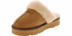 Flat|Comfort Shoes|BEARPAW Retro Loki Women's Platform Slipper Brown