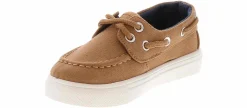 Casual|BEVERLY HILLS POLO Lil Jace Toddler Boys’ (5-10) Boat Shoe Beige
