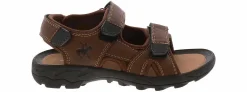 Sandals|Outdoor Shoes|BEVERLY HILLS POLO Ryver Youth Boys' (11-6) Sandal Brown