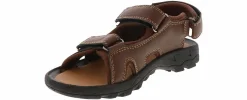 Sandals|Outdoor Shoes|BEVERLY HILLS POLO Ryver Youth Boys' (11-6) Sandal Brown