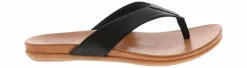 Comfort Sandals|Flip Flops|BOC B.O.C Kami Women's Thong Sandal Black