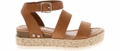 Sandals|BTW Bryce-IIS Youth Girls’ (12-4) Platform Sandal Brown