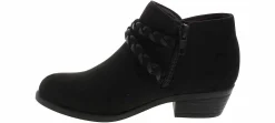 Boots|BTW Khloe Braided Youth Girls’ (11-5) Fashion Boot Black