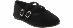 Casual|Dress Shoes|BTW Lil’ Sadie Toddler Girls’ (5-10) Dress Shoe Black