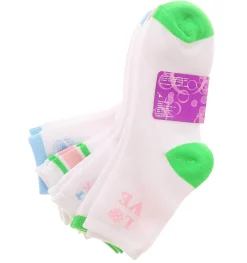 Socks|BTW 5-Pack Pickle Ball Women's Ankle Socks Multicolor