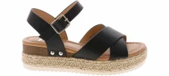 Sandals|SODA BTW Sabrina Youth Girls’ (12-5) Platform Sandal Black