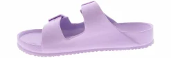 Comfort Sandals|Flat Sandals|BTW Trey Two Band Women's Sandal Purple