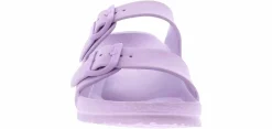 Comfort Sandals|Flat Sandals|BTW Trey Two Band Women's Sandal Purple