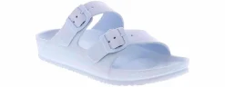 Comfort Sandals|Flat Sandals|BTW Trey Two Band Women's Sandal Blue