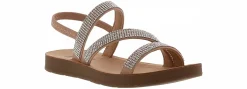 Sandals|BTW Umbel-IIS Youth Girls’ (12-5) Flat Sandal Beige