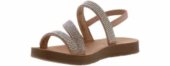 Sandals|BTW Umbel-IIS Youth Girls’ (12-5) Flat Sandal Beige