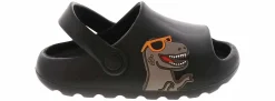 Sandals|CAPELLI Cool Dino Sandal Toddler Boys’ (5-10) Comfort Sandal Black