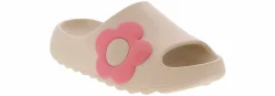 Sandals|CAPELLI Eva Sand Floral Youth Girls' (11-4) Slide Beige