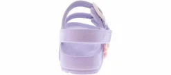 Sandals|CAPELLI Two Band Rainbow Toddler Girls’ (5-10) Footbed Sandal Purple