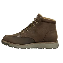 Safety Toe Boots|Slip Resistant|CARHARTT Millbrook Wedge Men's Steel Toe Work Boot Brown