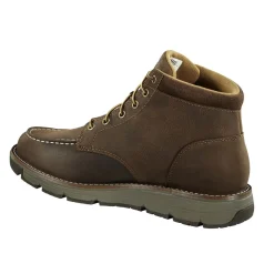 Soft Toe Boots|Slip Resistant|CARHARTT Millbrook Wedge Men's Soft Toe Work Boot Brown