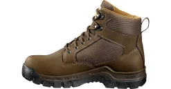 Safety Toe Boots|Slip Resistant|CARHARTT Rugged Flex 6 inch Men's Steel Toe Work Boot Brown