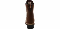 Soft Toe Boots|Slip Resistant|CAROLINA 8-inch Men’s Soft Toe Work Boot Brown