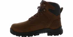 Safety Toe Boots|Metguard|CAROLINA 6-inch Metguard Men’s Wide-Width Steel Toe Work Boot Brown