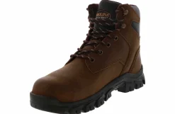 Safety Toe Boots|Metguard|CAROLINA 6-inch Metguard Men’s Wide-Width Steel Toe Work Boot Brown