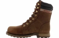 Safety Toe Boots|Slip Resistant|CATERPILLAR Echo Women’s Steel Toe Work Boot Brown