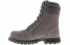 Wide-Width Boots|Safety Toe Boots|CATERPILLAR Echo Women's Steel Toe Work Boot Grey