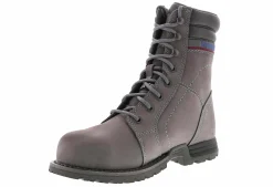 Wide-Width Boots|Safety Toe Boots|CATERPILLAR Echo Women's Steel Toe Work Boot Grey
